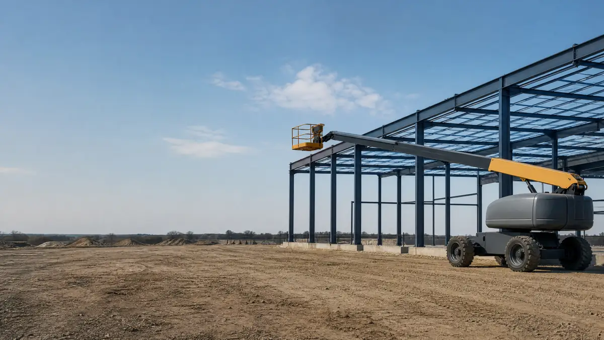 Telescopic Boom Lifts jobsite access in Albuquerque